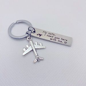 Fly Safe keychain